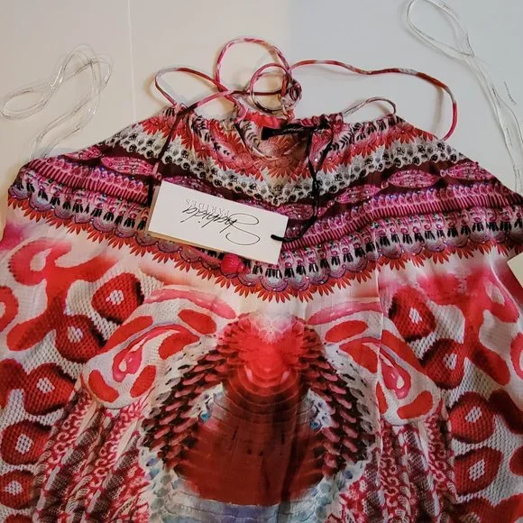 Shahida Parides Python Halter Maxi Dress - Picture 9 of 16